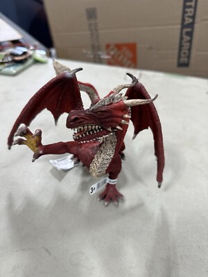 Schleich Eldrador Red Dragon Warrior Hunter Figure D-73527 5'' (Retired) New D34
