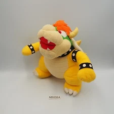 MD0904 Bowser  Super Mario Party 5 Sanei 2003  Plush 10" Toy Doll Japan Koopa