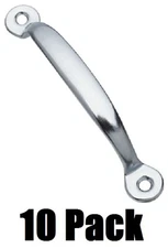 National Mfg N117-713 4-3/4" Zinc Plated Screen Door Pulls Pull Handle - 10 Pack