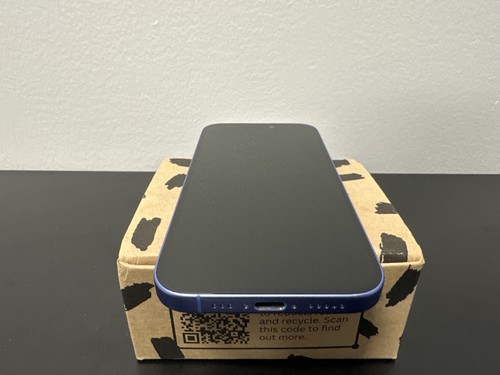 Apple iPhone 16 128GB Blue Factory Unlocked Excellent (91% Battery)