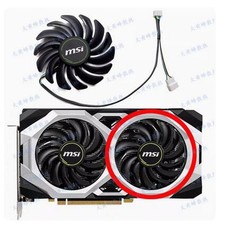 New Cooling Fan for MSI RTX2060 SUPER 8GB VENTUS Graphics Card Fan PLD09210S12HH