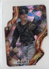 2021 Bowman's Best Heatwave Die-Cut Atomic Refractor Henry Davis #HW-3 0tb9