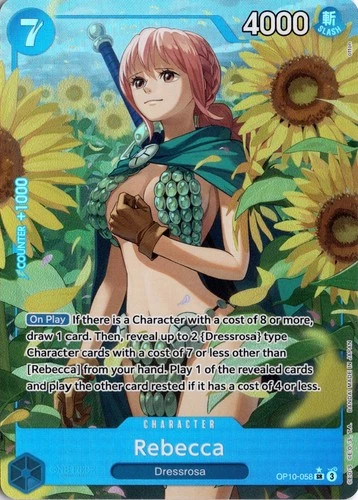 Rebecca (Parallel) SR Royal Blood OP10-058 One Piece TCG