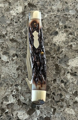 VTG. SCHRADE+ USA 877 UH POCKET KNIFE (NICE)