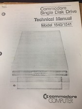 Commodore Computer Single Disk Drive VIC 1540/1541 Technical Manual, PN:990445