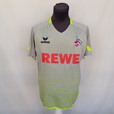 Koln Germany 2017/2018 Erima Third Football Jersey Gray S/S Shirt Size Mens M