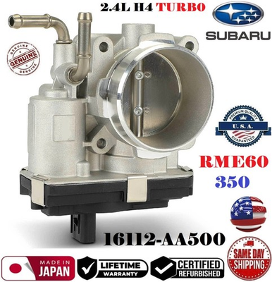 #ad ✅GENUINE Throttle Body For 2019 23 SUBARU 2.4L H4 TURB0 # 16112 AA500 #RME60 350 $109.00