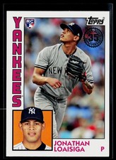 Jonathan Loaisiga 2019 Topps #T84-84 New York Yankees