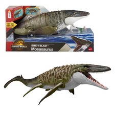 Jurassic World Rebirth Bite N Blast Mosasaurus Action Figure