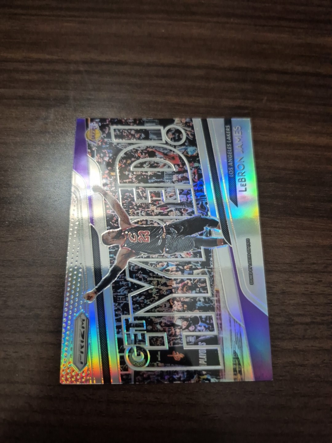 2018 Prizm Lebron James Hype Silver Prizm
