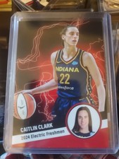 2023-2024 Caitlin Clark #22 Electric Freshman Hot Shots Cards
