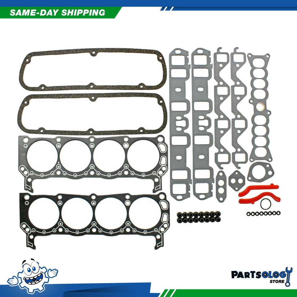 DNJ EK4181A Engine Rebuild Kit For 91-95 Ford Lincoln Colony Park 5.0L OHV 16v - Image 4 of 4