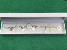 Thomas Sabo Silver Charm Bracelet watch With Thomas sabo  Charms