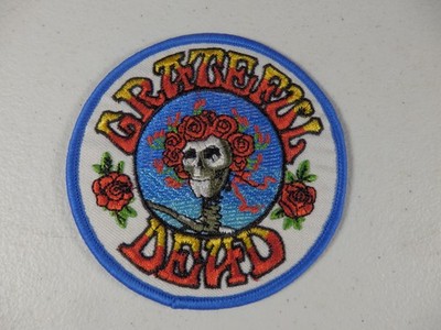 Grateful Dead Band Skull and Roses Patch  BIS