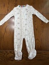 Magnetic Me Elephant Footie Footed Sleeper Boys Girls EUC Size 12-18 Months