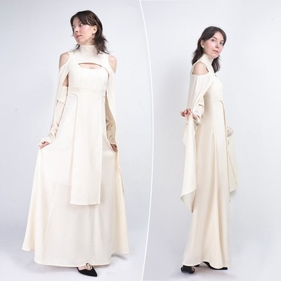 chinese dress ladies Amazon.com: Fun Costumes Women's Witch Costume Dress Elegant White Fairy  Cosplay Outfit for Halloween