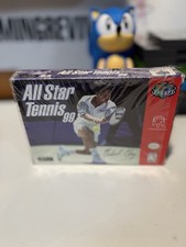 Nintendo 64 All Star Tennis 99 N64 CIB-Box, Manual, Inserts, Cartridge Authentic