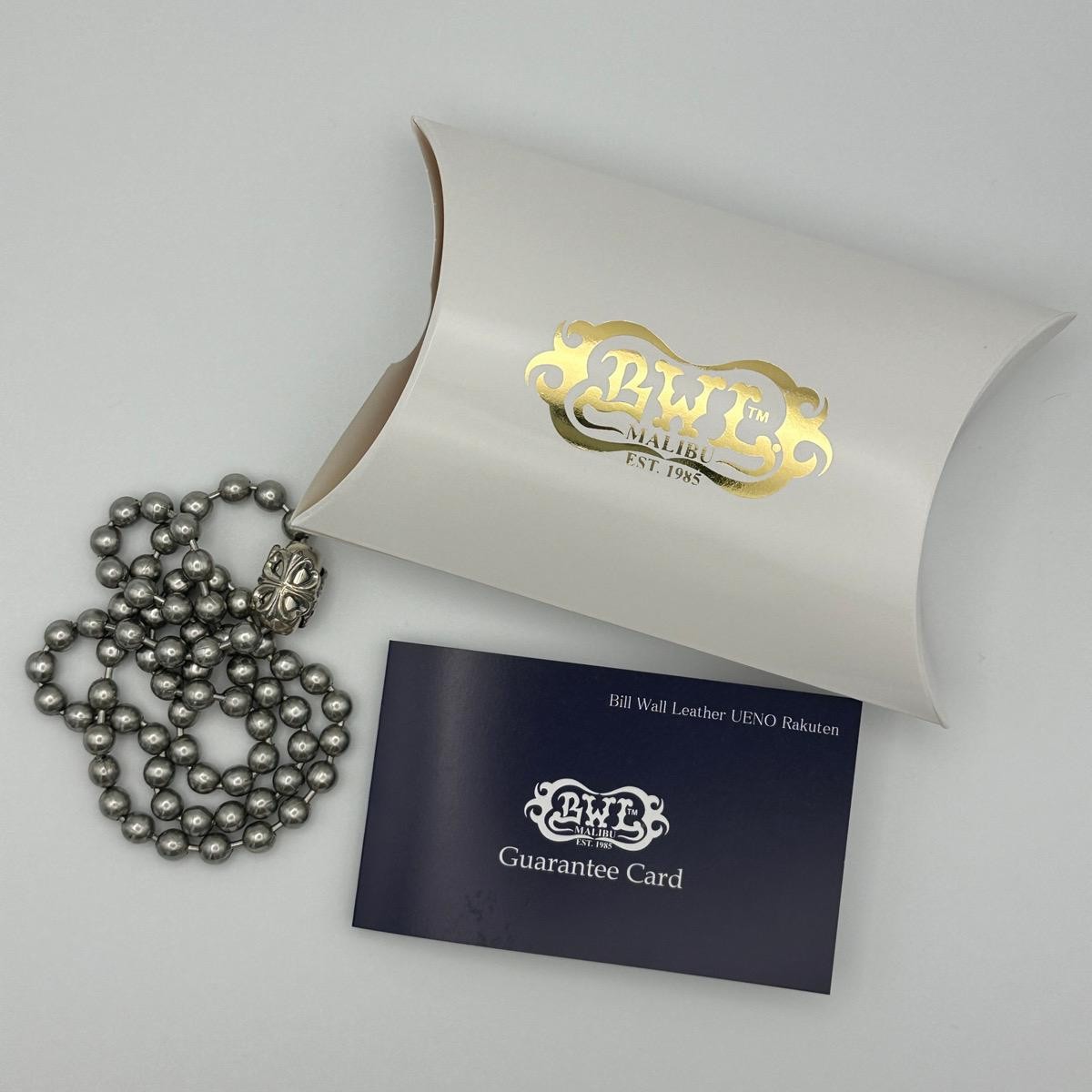 Bill Wall Leather BWL Logo Brand silver925 Stainless Ball