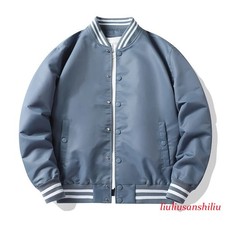 New Thickened Baseball Suit Coat Men's Hip-hop Street Loose Windproof Motor