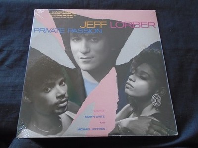 JEFF LORBER f/Karyn White, Private Passion PROMO USA New Sealed LP FREE SHIPPING