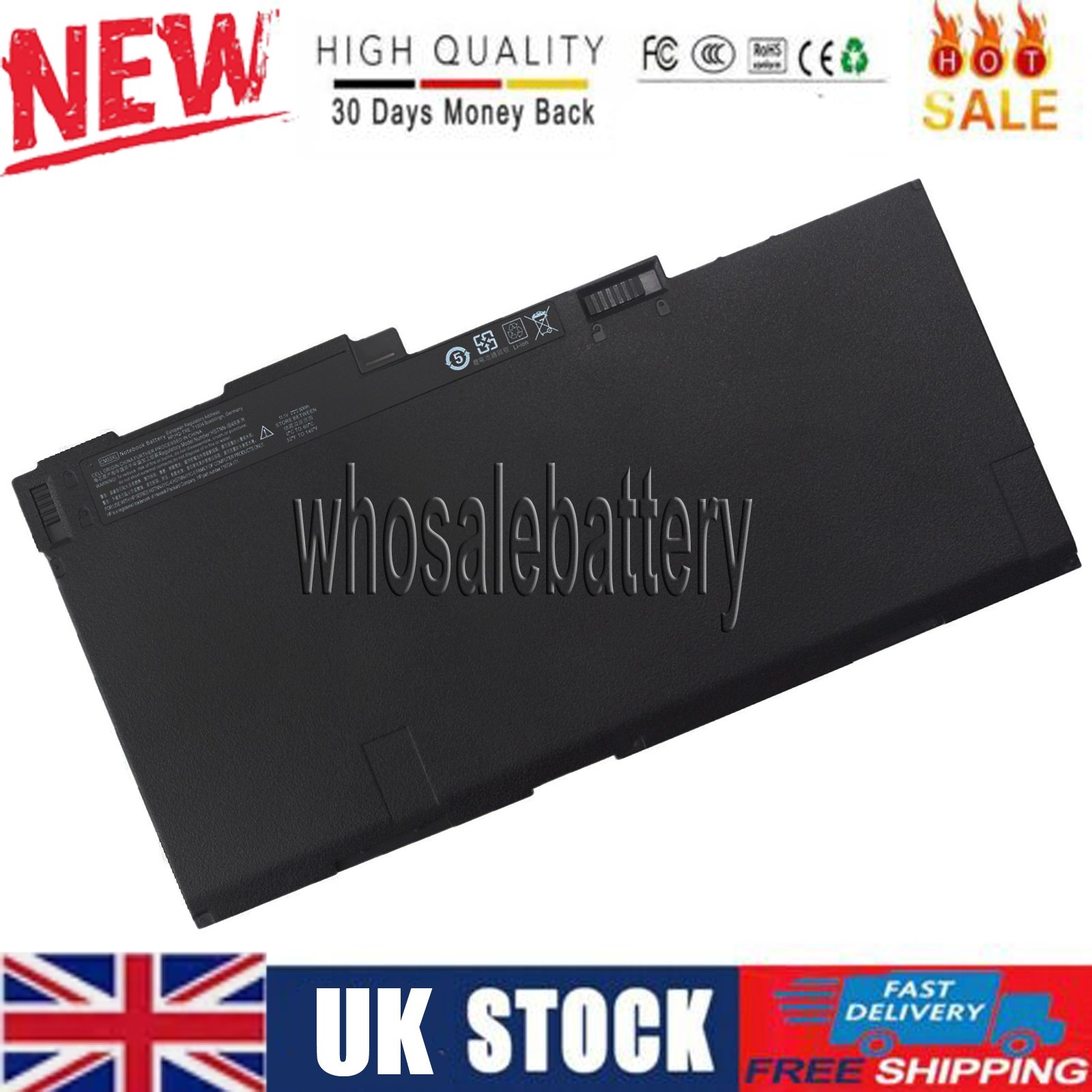 CM03XL Battery For HP EliteBook 740 745 750 755 840 845 850 G1 G2 Zbook 14 15U