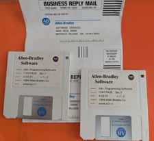 ROCKWELL 1747-PA2E ADVANCED PROGRAMMING SOFTWARE SERIES F 2 DISKS