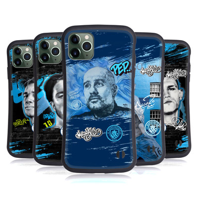 MAN CITY FC GRAFFITI-SAMMLUNG VON MURWALLS HYBRID HUELLE APPLE