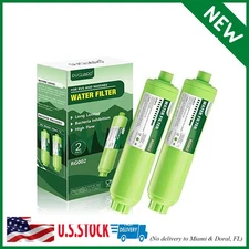 RVGUARD Inline RV Water Filter, Reduces Odors, Bad Taste, Rust, Chlorine, Ideal