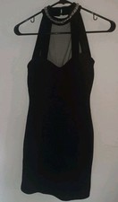 Women's G by Guess Dress S M BLACK Above Knee Mini Never Worn
