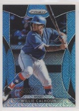 2019 Panini Prizm Tier II Blue Mojo Prizm 148/399 Willie Calhoun #134 fh3