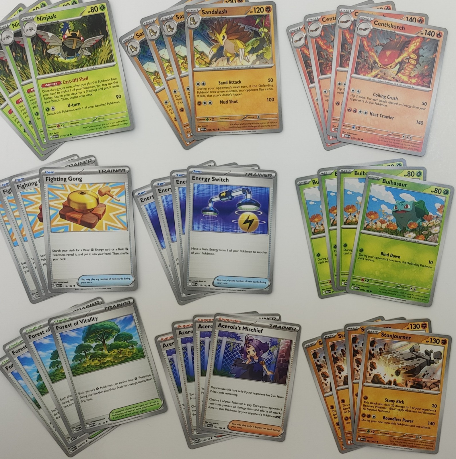 Mega Evolution Playsets - Pokémon TCG - Pick Your 4x Card Set!