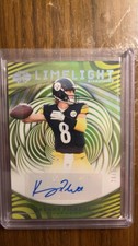 2023 Panini Illusions - Limelight Signatures Kenny Pickett #LS-KP Blue /80 (AU)
