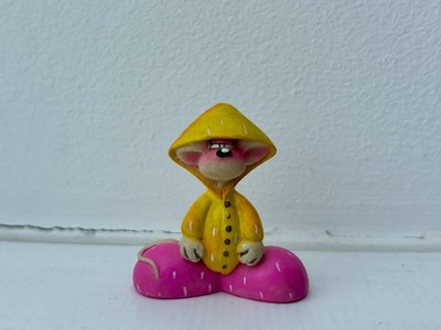Diddl Sammelfigur Nr. 15   gelber Regenmantel