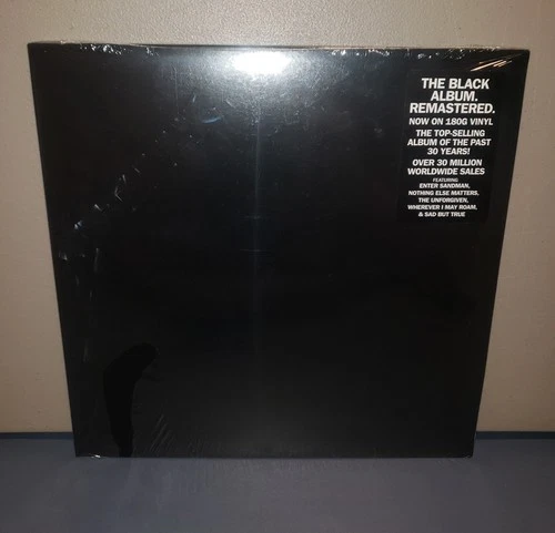 Metallica Clear Black Marble Colored Vinyl 2xLP 180g BLCKND008R-1W Sealed New LE
