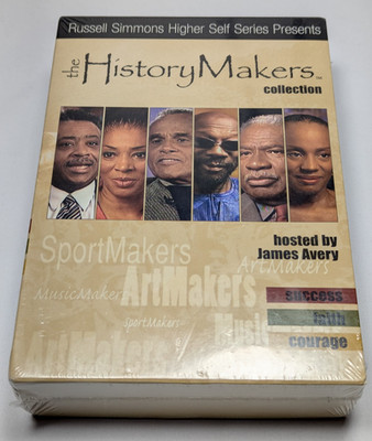 The History Makers Collection DVD Set 2004 Success Faith Courage NEW Sealed