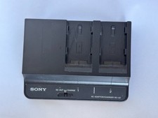 Sony BC-U2 Dual-Bay Battery Charger AC Adapter for BP-U90 BP-U60 BP-U30 TESTED