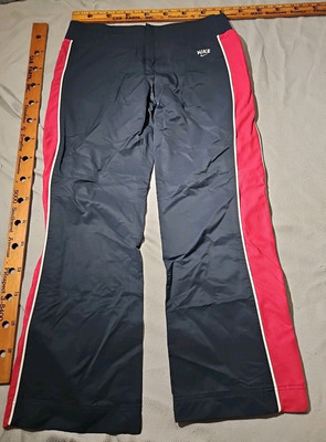 Nike Pants Womens Large Blue Pink Drawstring Button Jogger Y2k Preformance 