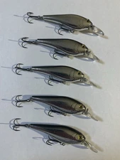 (LOT OF 5) H20 XPRESS CRANKBAITS.  COLOR AS SHOWN BLACK CHROME NEVER FISHED.