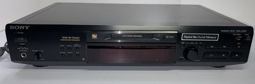 Sony MDS JE520 Mini Disc Deck Recorder Player Tested Working No Remote