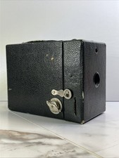 EASTMAN KODAK RAINBOW HAWK-EYE NO. 2A  MODEL B CAMERA BLACK Parts Or Repair