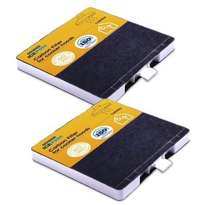 2x Aktivkohlefilter für Bosch Siemens 00705431 Neff Z5101X1 Dunstabzugshaube