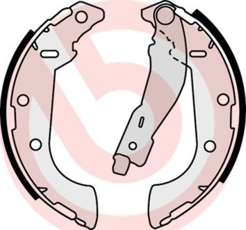 Brembo S 61 521 Bremsbackensatz Hinten FüR CitroËN Peugeot-image