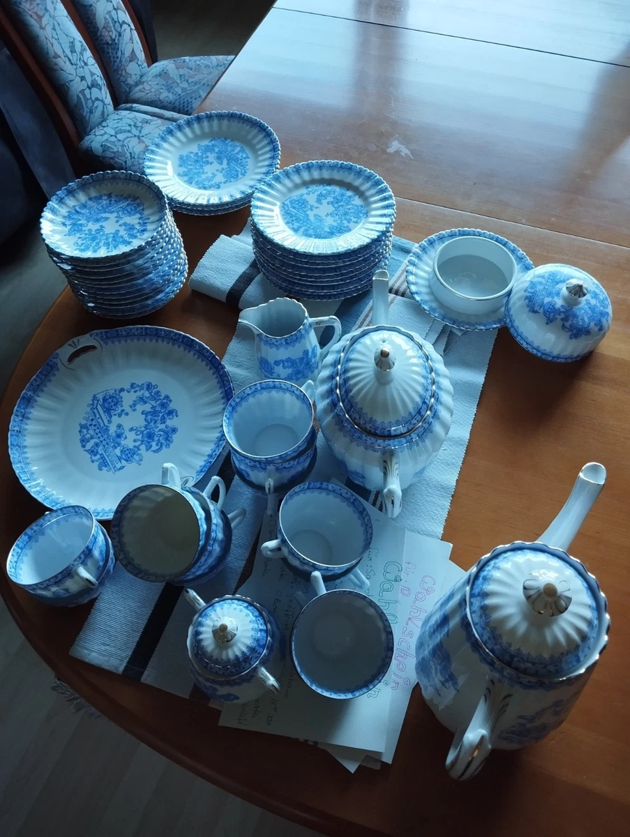 Porzellan-China-Blau Antike Porzellan-, Kaffeetassen & Untertassen Set online kaufen