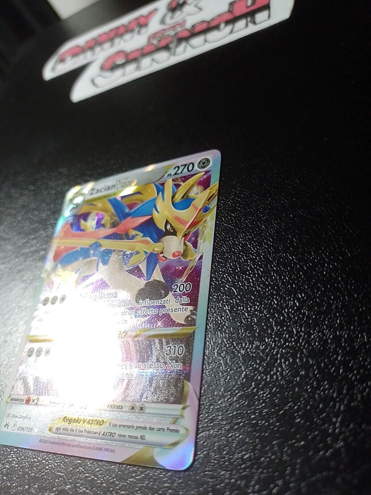 NUOVO SET ZAMAZENTA ZACIAN V ASTRO 096 099 /159 Italiano POKEMON Zenit  Regale