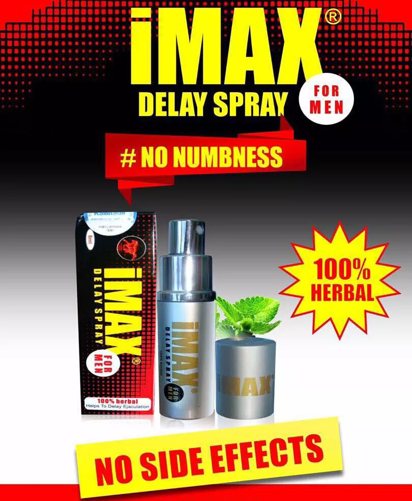 IMAX DELAY SPRAY 100% HERBAL