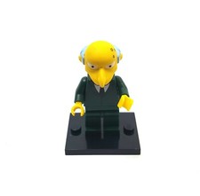Lego Simpsons Montgomery Mr Burns Minifigure 71005 With Stand