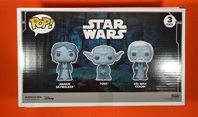 Funko Pop Anakin Skywalker Yoda Obi-Wan Kenobi Endor Star
