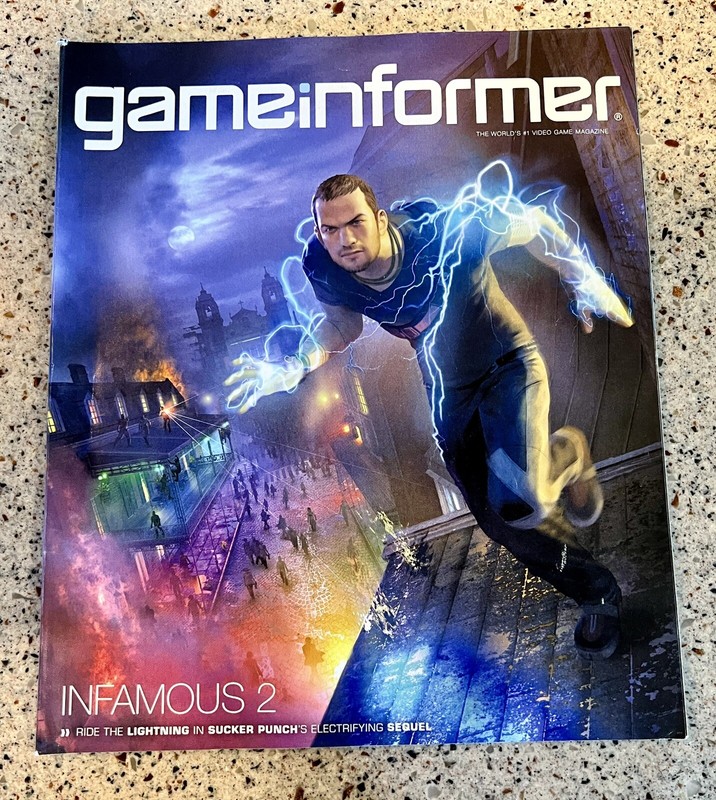 Game Informer Issue 207 - Infamous 2 Vintage