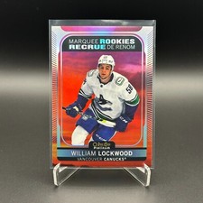 2021-22 O-Pee-Chee Platinum WILLIAM LOCKWOOD #248 Marquee Rookie Sunset RC