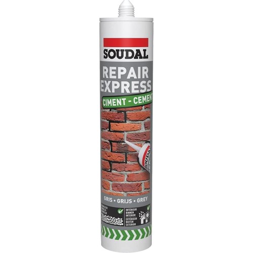 Soudal Repair Express Cement Grey 290ml x 3 - Bild 6 von 7